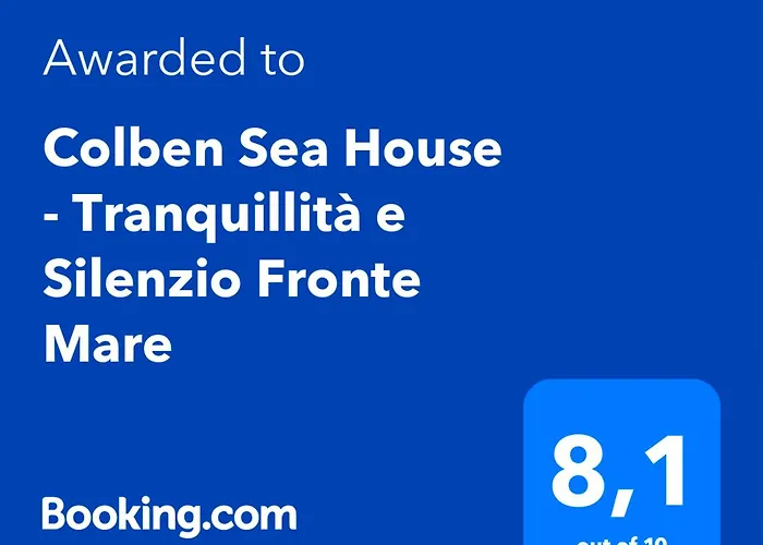 Colben Sea House - Tranquillita E Silenzio Fronte Mare